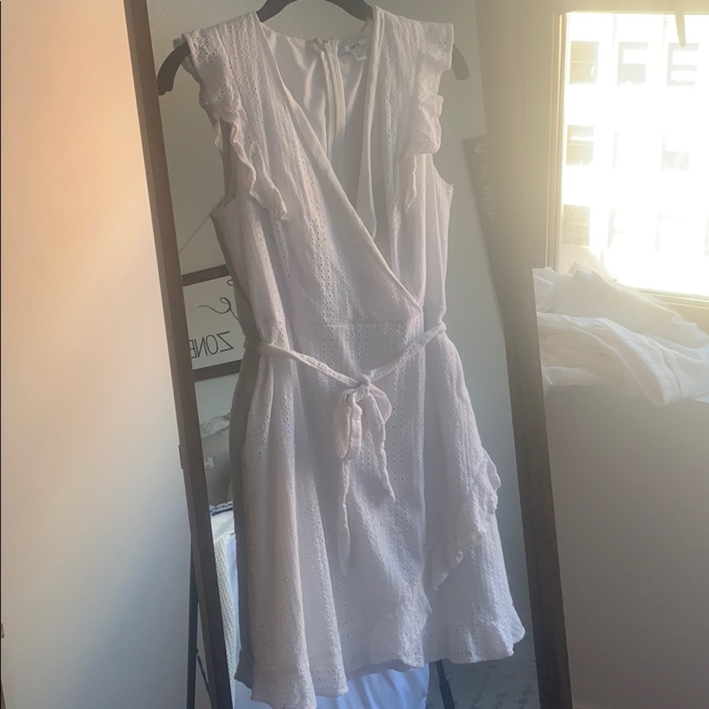Bar III White Dress